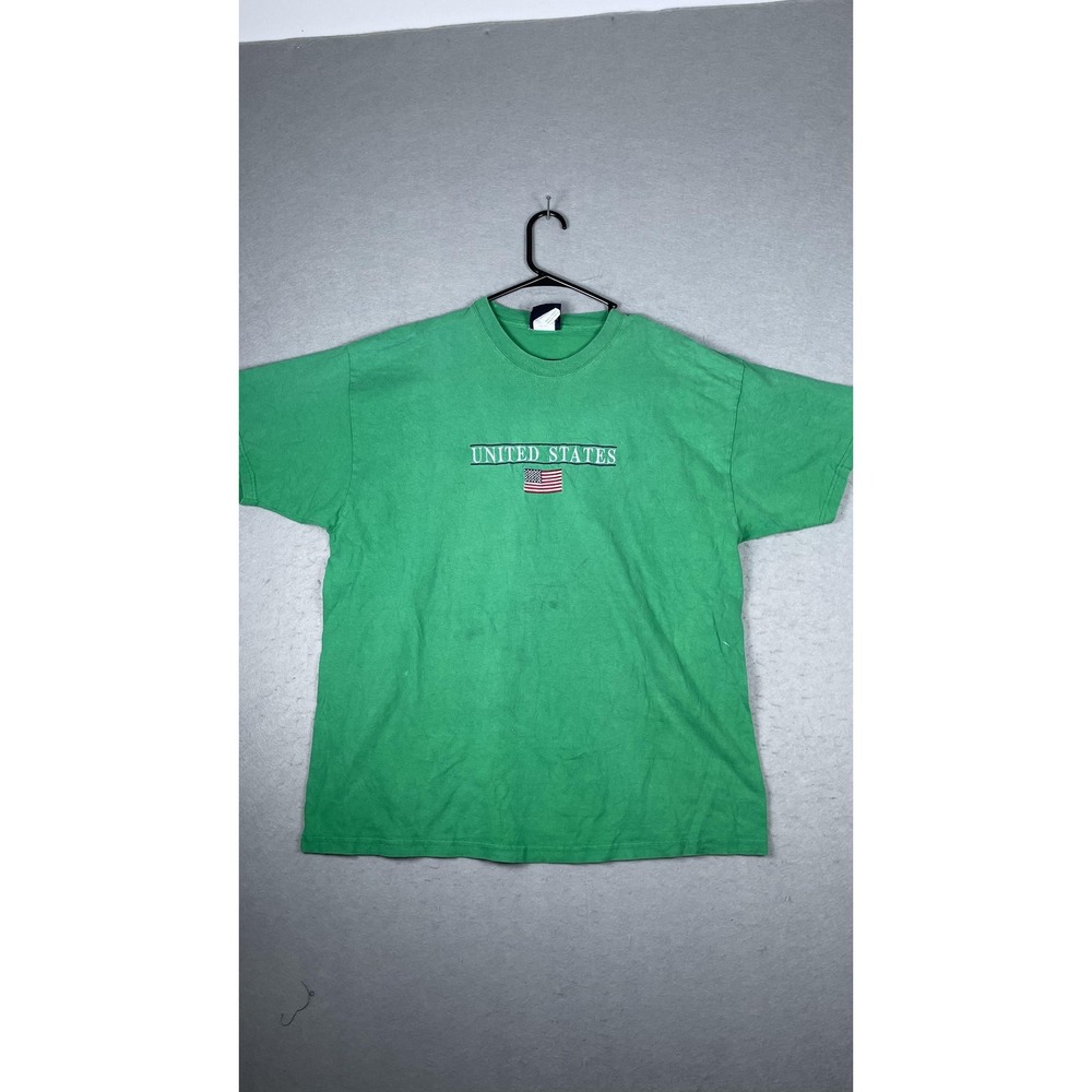 Old Varsity Brand United States Shirt Mens Extra Large Patriotic‎ Flag USA XL